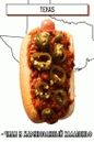 hot dog sa čilijem i kiselom jalapenosom