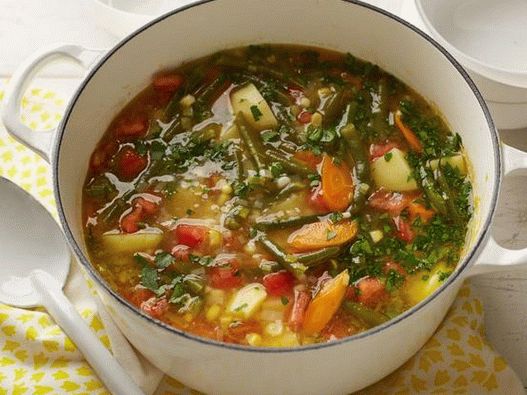 Br. 10: Vegetarijanska supa sa filom od graha