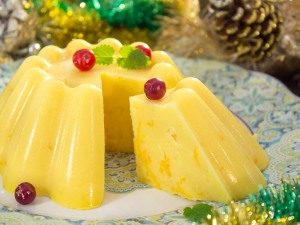 Narandžasti puding
