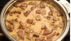 Goveđi stroganoff iz jetre