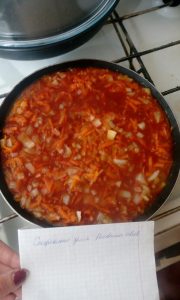 Borsch na pilećim zalihama