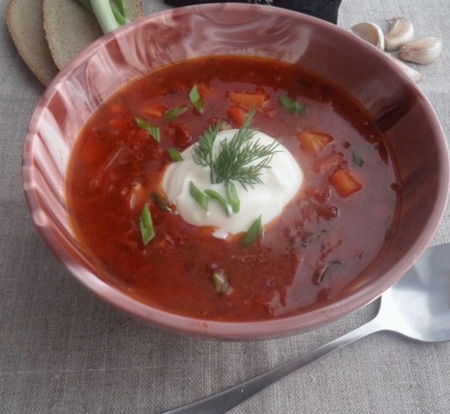 Bojarski borsch sa guskom