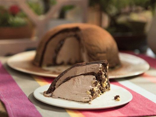 Foto Brownie - slojna torta sa sladoledom