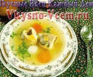 riblji transparentni juha