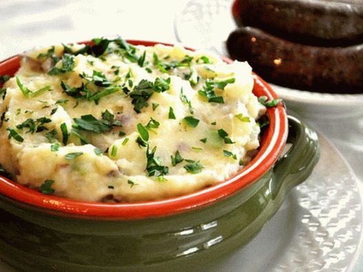 Foto šampion - pire krumpir na irskom sa zelenim lukom