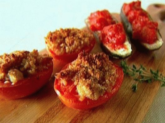 Foto punjeni patlidžan sa hljebom