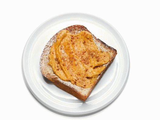 Foto francuski tosti sa krem ​​sirom