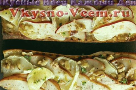 Francuski recept za baguette sa kruškama i sirom
