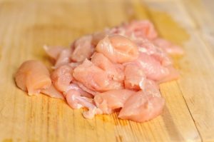 Fricassee sa šampinjonima