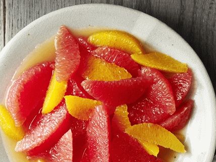Foto-voćna salata od citrusa