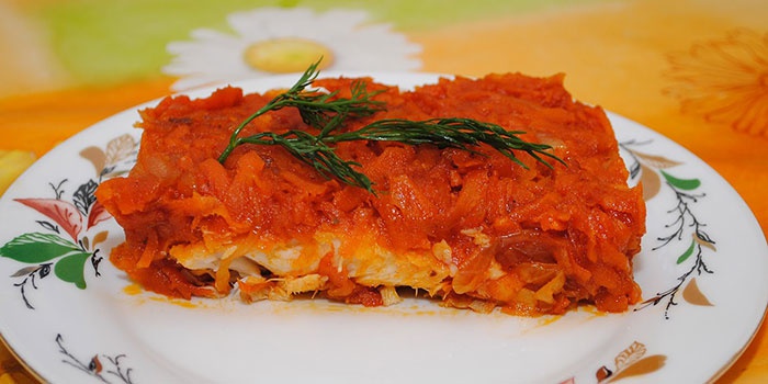 Ružičasti losos ispod marinade