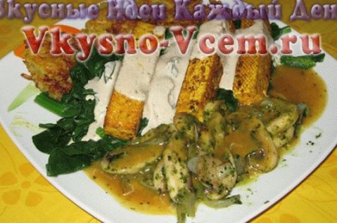 Krompir štapići sa gljivama