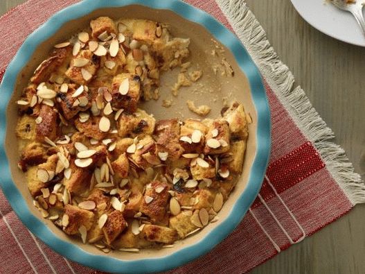 Puding za hleb od fotografije Panettone