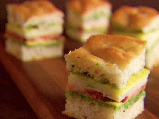 Foto italijanski mini sendviči