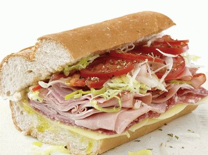 Foto italijanski sendvič