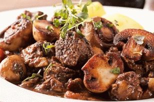 Govedina sa gljivama u rerni