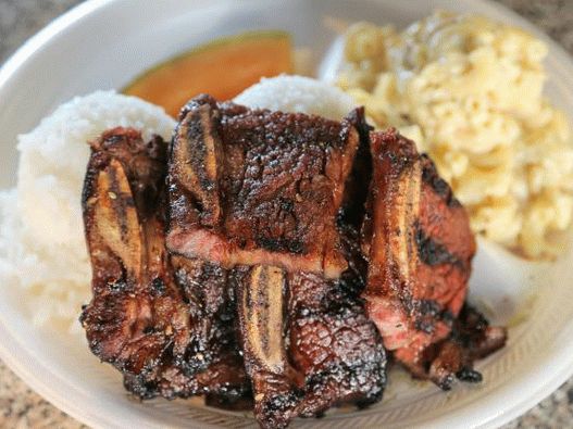 Foto Calbi: goveđa rebra na žaru u korejskom stilu