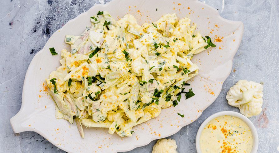 Salata od rabarbara od kupusa