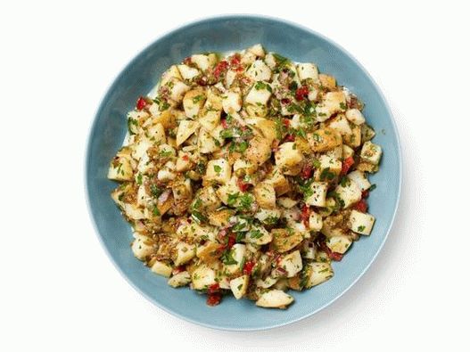 Foto krompir salata sa kiseli krastavci