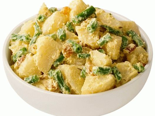 Foto krompir salata sa grahom i curryjem