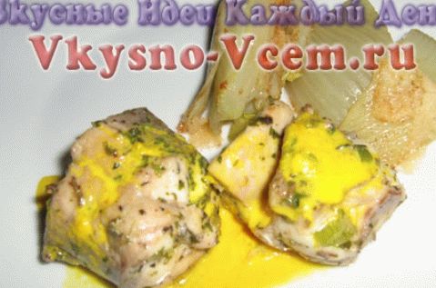 Katranski morski pas pržen u ukusnom sosu