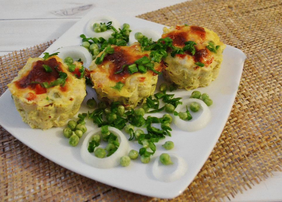 Muffini od pilećeg fileta