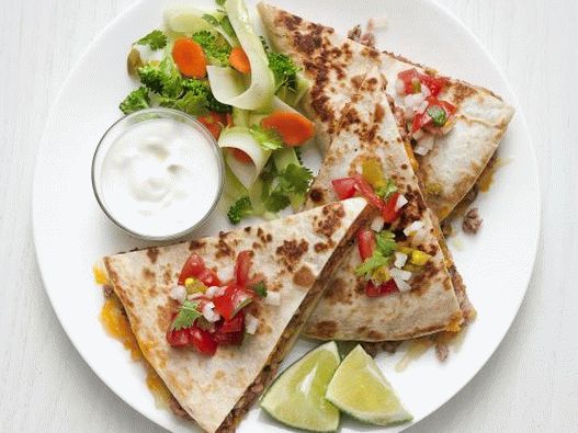 Fotografija Quesadille sa brokolijem i mitlofom