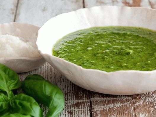 Foto klasični pesto sos