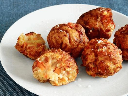 Foto kroketi od lososa za doručak