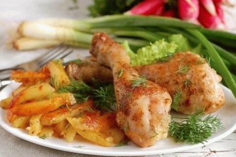 Piletina i krompir u rerni - recept