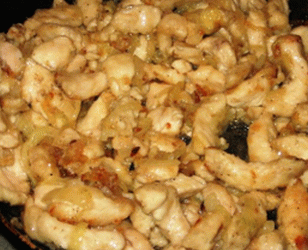 Pileća govedina stroganoff
