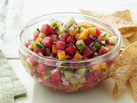 Fotografija jela - Salsa sos sa lubenicom