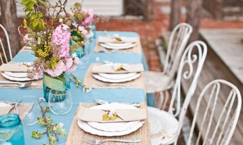 Postavka ljetnog stola