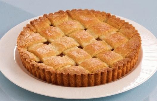 Fotografija Linz tart-a sa domaćim džemom od crvene naranče