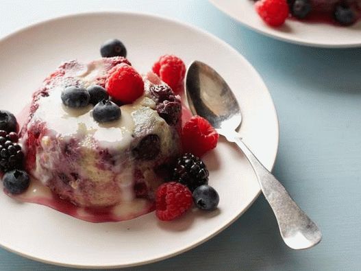 Fotografija posuđa - Puding od limunskog hleba