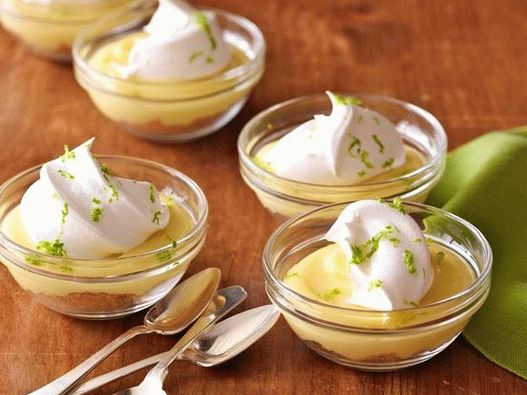 Fotografija jela - Poslužena pita od limete