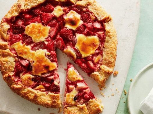 Fotografija jela - Galeta sa jagodnim sirom