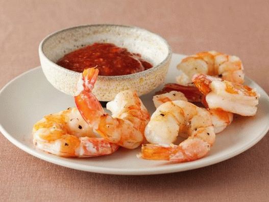 Fotografija jela - Pečeni škampi sa umakom