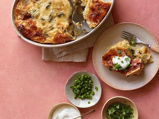 Fotografija jela - Strata sa čili paprikom i sirom