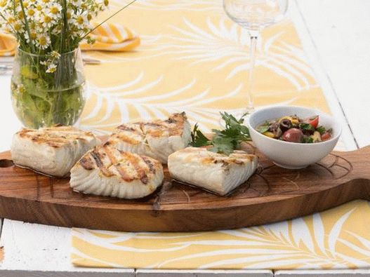 Paprika na žaru sa maslinovim kupkom-umakom od kauda