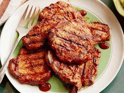 Svinjske kotlete na roštilju