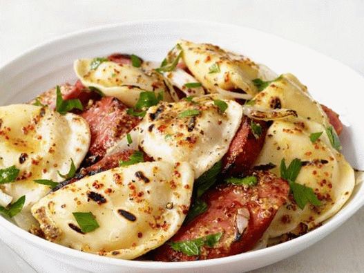 Knedle i kobasice na žaru