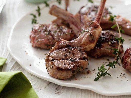 Pečena stalak od janjetine