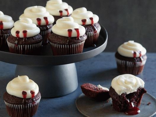 Fotografija hrane - Vampir cupcakes
