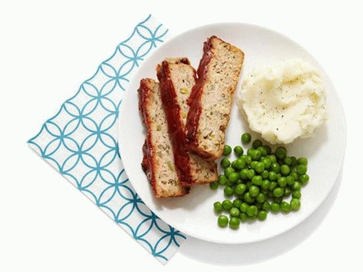 Mitlof od puretine sa prilogom