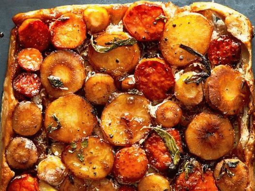 Slatki krompir i pastrnjak tart taten