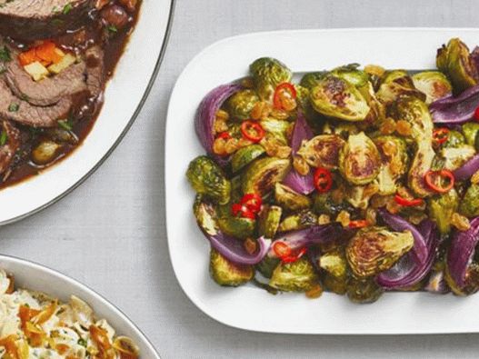 Briselski klice u slatko-kiselom sosu