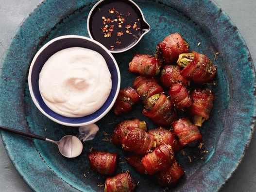 Briselski klice umotani u slaninu sa limunovim sosom