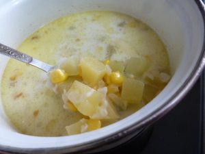 Choupe mliječna supa