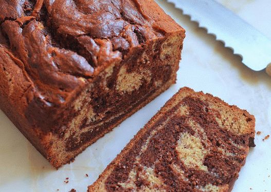 Photo Marble Chocolate Pumpkin Cupcake s narančastim maslacem